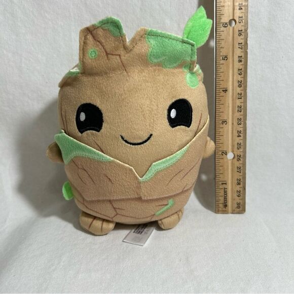 5 Mattel Marvel Plush Iron Man Capt. America Groot Rocket Raccoon Black Panther - Picture 4 of 11